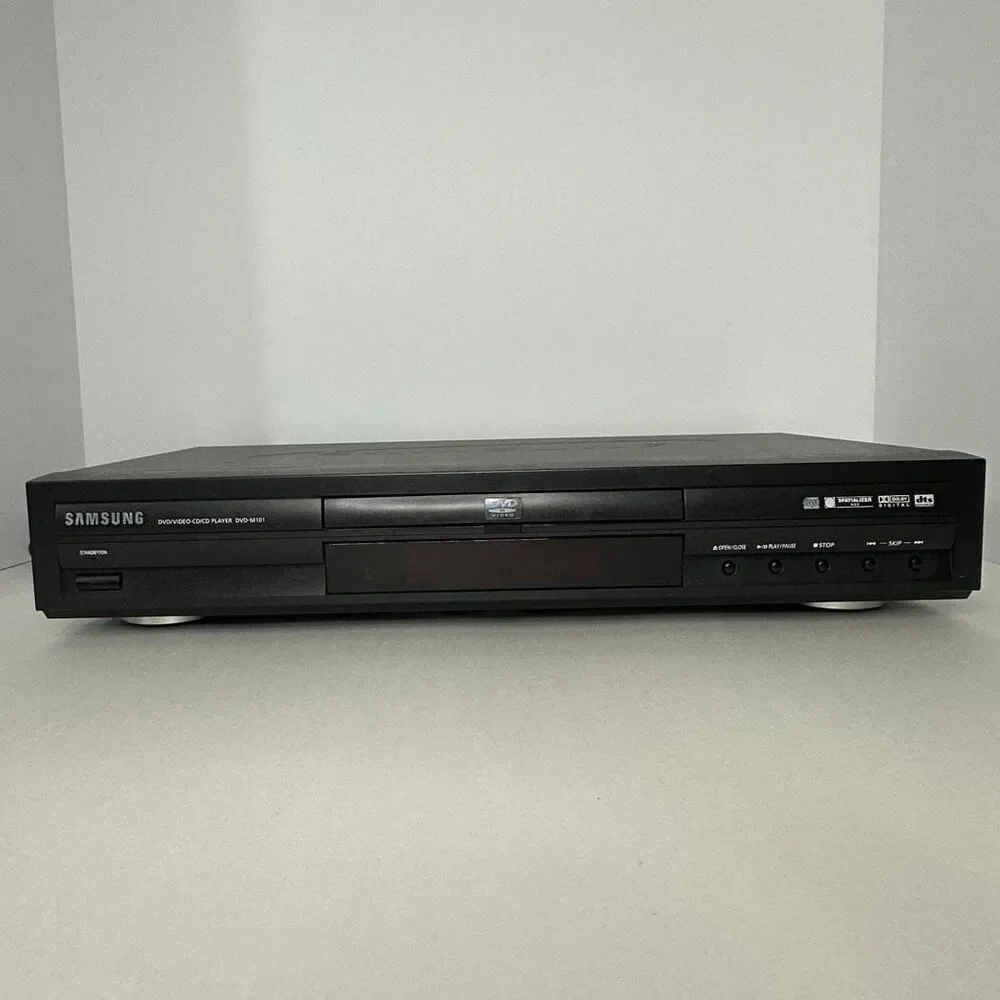 Samsung DVD Player DVD-M101 Black Tested/Works